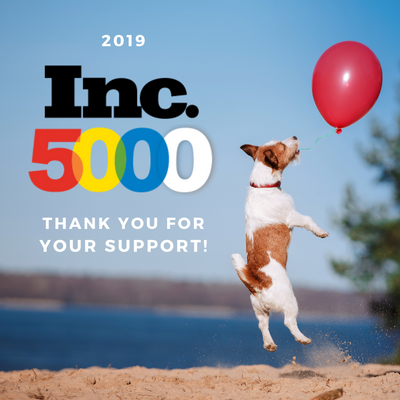 Our Second Year on the Inc. 5000 List!