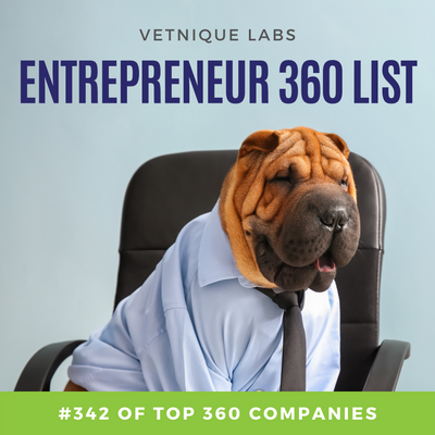 Entrepreneur Magazine #342 of Top 360 Companies