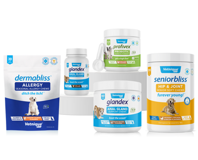 Vetnique Labs supplements for dogs and cats
