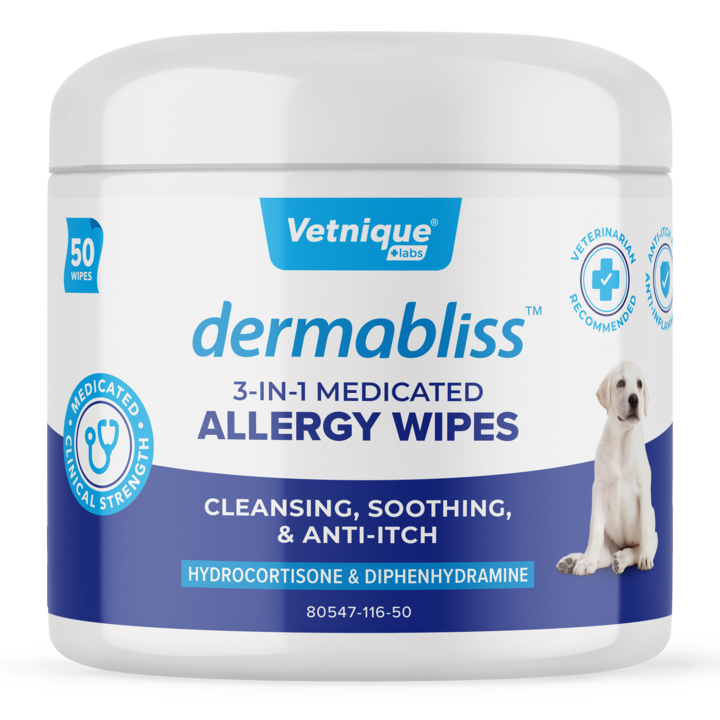 Dermabliss 3-in-1 Medicated Allergy Wipes