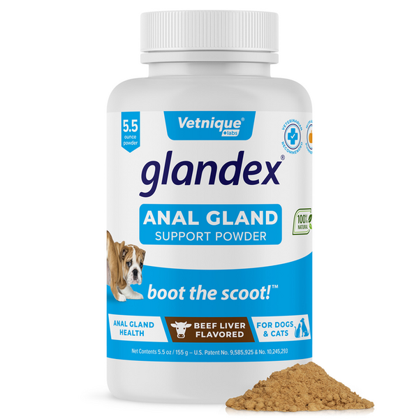 Glandex Anal Gland Support Powder- Beef Liver Flavored