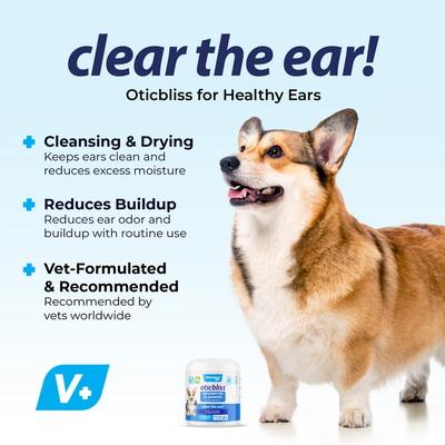 Clear the ear with Oticbliss™ Advanced Cleaning Ear Wipes - 100 ct