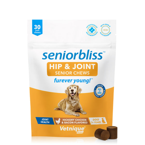 Seniorbliss™ Hip & Joint Supplement for Senior Dogs  30 Count