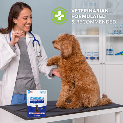Dermabliss™ Omega & Skin Supplement for Dogs - 120 Chews