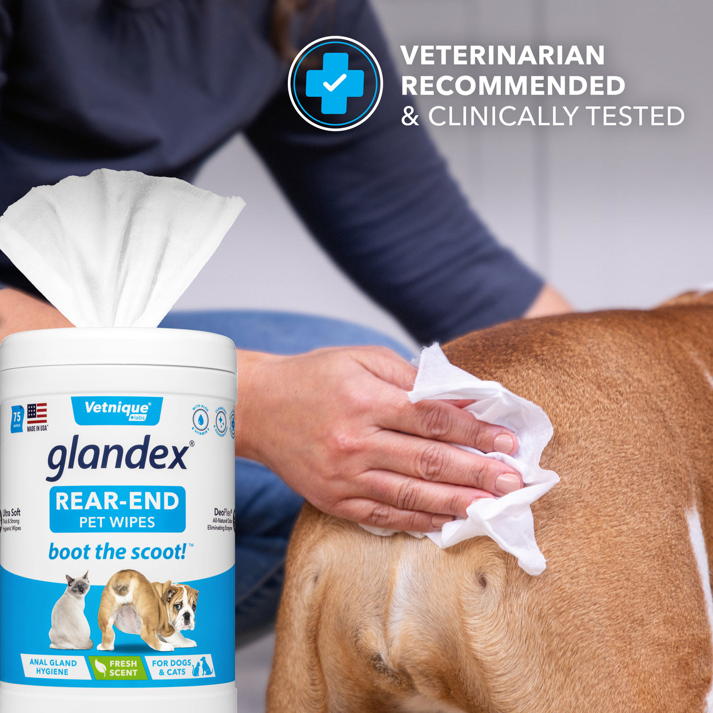 Veterinarian Recommended and Clinically Tested