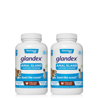 Glandex® Anal Gland Supplement for Dogs & Cats with Pumpkin - 5.5 oz Powder -